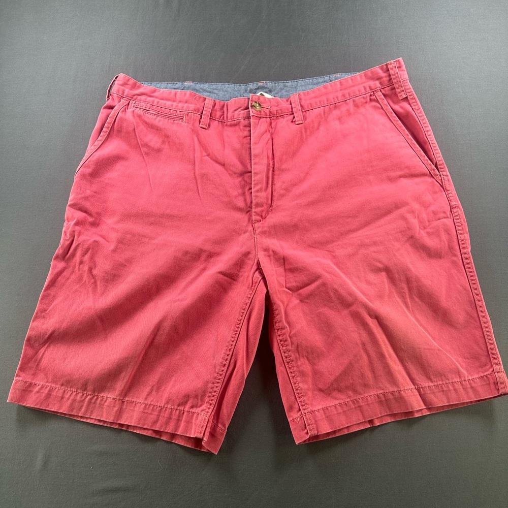 Polo Ralph Lauren 7" Relaxed Fit Rare Y2K Chino Pink Rose Shorts Size 40